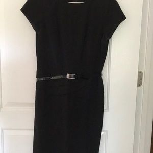 Dress black w/belt
